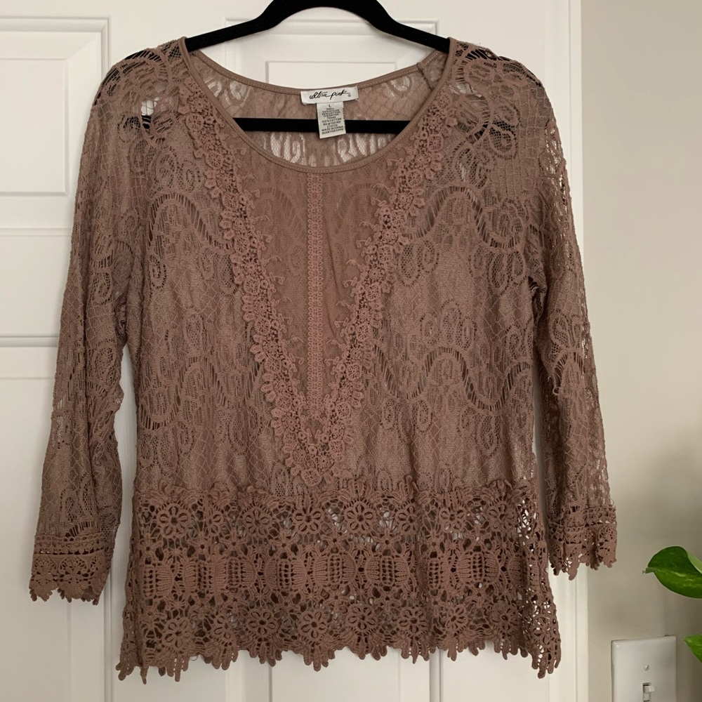 flirty lace top